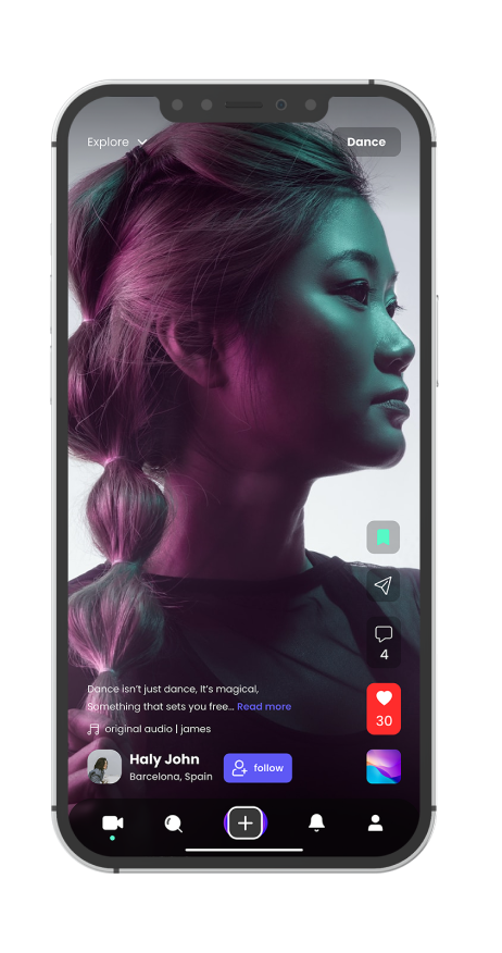 DeepStory short video app preview